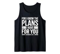 for I Know The Plans I Have for You Débardeur