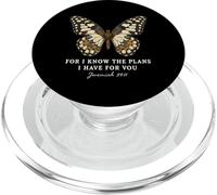 for I Know The Plans I Have for You Jeremiah 29:11 Papillon PopSockets PopGrip pour MagSafe