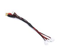 For IMAX B6 B6AC Chargeur 1S Lipo PH2.0 51005 Câble de charge d'alimentation Fil 4mm Fiche banane for Gaoneng BetaFPV RC FPV Drone for IMAX B6 B6AC Chargeur (Color : 1 for 3 PH2.0)