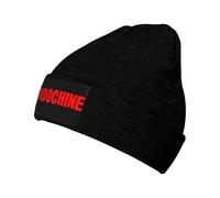 for Indochine-Pop Rock Band Bonnet Tricoté Hiver - Chapeau Chaud Musique Rock Français - Accessoire Fans de Groupe Concert - Bonnet Mode Unisexe Décontracté