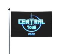 For Indochine-Pop Rock Band Drapeau Double Face 3x5FT - Fan de Groupe Rock Français - Bannière Décorative Chambre, Concert, Festival, Mur, Extérieur