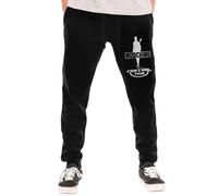 for Indochine-Pop Rock Band Men's Sweatpants Pantalon de survêtement en Coton pour Hommes, Bas de survêtement léger, décontracté, avec Poches zippées, Pantalon de Course en Polaire,X-Large