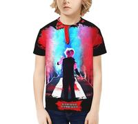 for Indochine-Pop Rock Band T-Shirt Adolescent Manche Courte - Tee-Shirt Rock Groupe Français - Haut Musique Concert Fans - Mode Décontractée Été Small