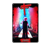 For Indochine-Rock Band Plaque Métal Décorative 20x30cm - Affiche Vintage En Fer Du Groupe Rock Français - Décoration Murale Rétro Pour Fans - Cadeau Musique
