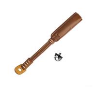 for insta360 X5 Dragonne de poignet en cuir PU avec fixation à la main et déconnexion rapide Corde de sécurité pour caméras d'action Noir Marron (marron)