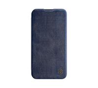 For iPhone 14 Pro Max NILLKIN QIN Series Pro Crazy Horse Texture Leather Case