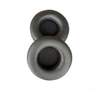 for jabra for evolve 20 30 40 65 - Housse de coussin améliorée en cuir protéiné avec mousse haute densité pour plus de confort, noir, 60 x 18 mm (C)