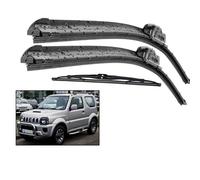 for Jimny 1998-2018 Kit de balais d'essuie-Glace et arrière for Pare-Brise, Brosse for vitres