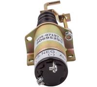 For John Deere Electric Generator Fuel Shut Off Stop Solenoid Valve 1502 Model