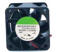 For KD2404PQB1 DC24V 2.00W 40x40x28mm 4CM 2-Wire Fan for Electronics and Appliances