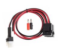 For Kenwood TS-50s TS-60s TS-140 TS-440 TS-450 TS-570 for ICOM IC-706 IC-718 IC-746 IC-756 for Alinco Câble d'alimentation CC avec fusible 30A Connecteur 6 broches 1 m 16AWG