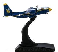 for kit d'avion à l'échelle 1:400 US Marine Corps Lockheed C-130J Hercules Blue Angels modèle d'avion Miniature moulé sous Pression Avion moulé sous Pression