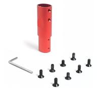 for Le rehaussement du Guidon en Alliage d'aluminium Mon-orim, Tube d'extension for Xiao-mi M365/Pro2/1S, pièce Indispensable for Les Personnes de Grande Taille(8cm-Red)