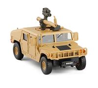 for Les Forces Armées Américaines Chariot 1 32 Simulation Alliage Moulage sous Pression Lumière Retirer Voiture Modèle Voiture Miniature De Collection(Yellow)