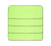 For Libman For Rinse n For Wring Mop Replacement for Pads Made of Microfiber Fabric Réutilisable Lavable Recharge de Sol pour Usage Domestique (lot de 4)