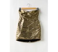 for love & lemons robes femme de couleur or