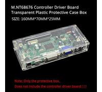 FOR M.NT68676 board Pour TV M.NT68676 EDP 2AV AV contrôleur pilote carte mère LED/LCD affichage contrôleur panneau transparent en plastique étui de protection