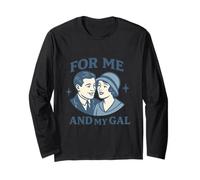 For Me and My Gal 1917 Motif chanson romantique en temps de guerre Manche Longue