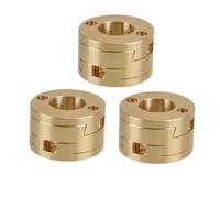 For mega 16mm for oldham couplage T8 axe Z vis lit chaud réduire l'impression balançoire pièces d'imprimante 3D for CNC coupleur d'arbre Flexible cylindre(3Pcs)