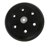 For Metabo SX E 425 XL SX E 450 SXE 450 Disque de polissage TurboTec, tampon de ponçage floqué 150 mm 6 pouces 6 trous, densité moyenne-dure for polisseuse électrique