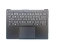 for Microsoft Surface Laptop 4 13.5" 1951 Touchpad Palmrest Keyboard Replacement (Black)