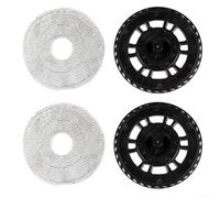 For Midea V12Pro Ensemble d'accessoires pour balai à franges robots avec chiffons en microfibre réutilisables et supports robustes pour sols durs