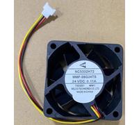 For MMF-06G24TS-MM1 24VDC 0.11A 60x60x25mm Fan for Electronics and