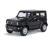 for modèle réduit de Voiture Suzuki Jimny en Alliage à l'échelle 1:24, modèle réduit en métal moulé sous Pression, Objet de Collection.(Black)