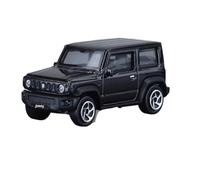 for modèle réduit de Voiture Suzuki Jimny en Alliage à l'échelle 1:64, Absorption des Chocs simulée, Ornement Statique de Collection.(Black)
