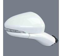 For Mondeo Mk5 Eu 2015 2016 2017-2022 Rearview Side Mirror Cover Electrical Heater With Light Folding Assembly White Électrique Rétroviseur(droite)