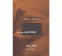 For More than One Voice by Adriana Cavarero Adriana Cavarero (Auteur)