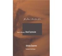 For More than One Voice by Adriana Cavarero Adriana Cavarero (Auteur)