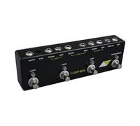 For MOSKYaudio 3 Loop Box Pédale Looper avec True Bypass Loop et fonction Tuner Mute pour un usage professionnel