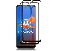 For Motorola Moto E6 Plus/E6s Tempered Glass, [Pack Of 2] Full Coverage Screen Protector Film High Definition Anti-Scratch Screen Protector For Motorola E6 Plus/E6s