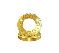 For Moulin À Café, Tête De Couteau Plaquée Titane Doré, Lame 64/75/83, Performance Stable(74mm Q18 MACAP model)