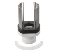 For My-380f Solid Ink Coder Character Frame T-type Roue d'impression à double ouverture avec 24 broches en acier inoxydable et support en plastique pour machine de codage de date Accessoire couleur