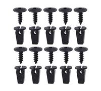 For N90974701 Cache moteur Sous-plateau Garde-boue Passage de roue Vis Torx Clips de fixation de retenue Boulon Universel(20pcs set)