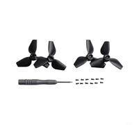 For NEO Drones 2016S Hélices pour DJI, pièces de rechange parfaites, installation facile avec des outils pour plus de commodité (noir, deux paires)