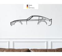 for Nissan DATSUN 240Z Tableau mural en métal, silhouette de voiture, art mural en métal (taille : 100 cm (39 pouces))