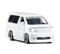 for Nouvelle Voiture MPV Modifiée Fabuleuse 1 32 Alliage Simulation Moulage sous Pression Lumière Modèle Jouet Voiture Voiture Miniature De Collection(White)