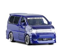 for Nouvelle Voiture MPV Modifiée Fabuleuse 1 32 Alliage Simulation Moulage sous Pression Lumière Modèle Jouet Voiture Voiture Miniature De Collection(Bleu)