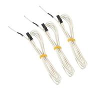 For NTC 3950 100K Thermistor With 1 Meter Wiring For Einsy for Rambo Mainboard, Compatible With Prusa I3 MK2S/MK3 3D Printer Heatbed And Hot End Temperature, 3PCS