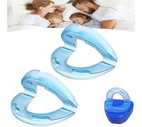 for Nuvera Anti Snoring Mouthpiece Universal Size,Food Grade Material Anti Snore Mouth Guard,Instantly Anti-Snoring Device for Women and Men,Enjoy Good Sleep,Easily Say Goodbye to Noisy Nights (2pc)