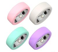 for oura Ring 5 Coque en silicone - Manchon flexible antichoc pour tailles 6 à 13 - Protection sportive colorée (ensemble S-D)