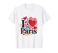 for Paris Lovers Love Paris Tour Eiffel Memes I Love Paris T-Shirt