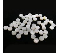 For Pearl Lot de 12 repères latéraux pour guitare Blanc 6 mm