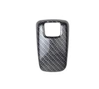 For Peugeot 3008 GT 2017 2018 2019 2020 ABS Carbon Fiber Car Styling Gear Shift Knob Gear Head Cover Stickers Trim Accessories Voiture Interieur Panneau(Cabon Fiber look)