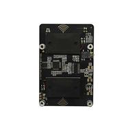 (For PI5, Without shell) For RPi 5 USB Sound Card Moudle HAT with Earphone Port Buzzer Speaker For RPI 5/ RPI4 Board Optional Multicolor