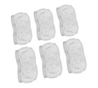 For Polti PAEU0282 chiffon de vadrouille en microfibre de remplacement for la série de vadrouille à vapeur POWERFRESH, tampon lavable et réutilisable(6PCS)