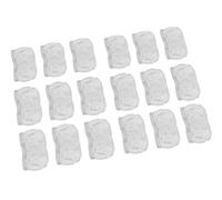 For Polti PAEU0282 chiffon de vadrouille en microfibre de remplacement for la série de vadrouille à vapeur POWERFRESH, tampon lavable et réutilisable(18PCS)